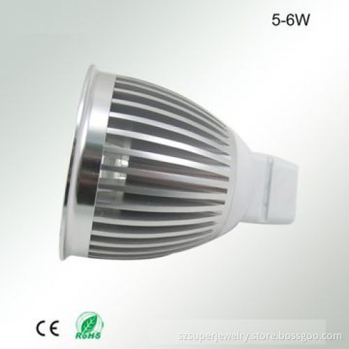 6W COB GU10 or MR16 LED Spotlight